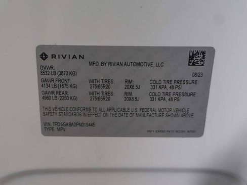 Used 2023 Rivian R1S Adventure image 58