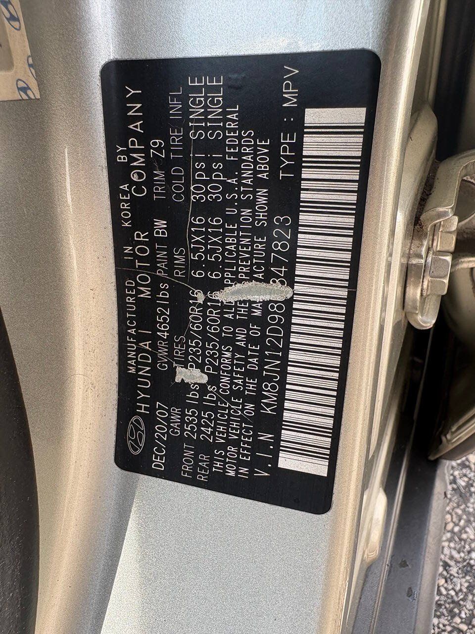 Used 2008 Hyundai Tucson SE FWD image 22
