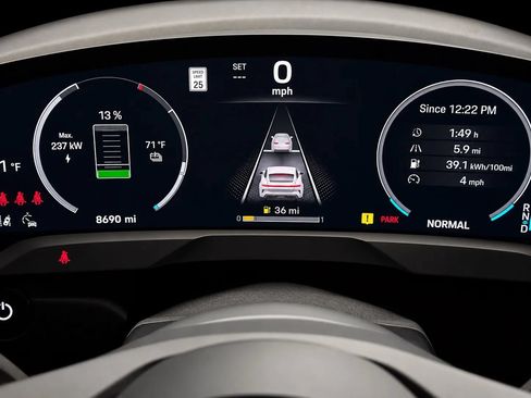 Used 2025 Porsche Taycan RWD image 28