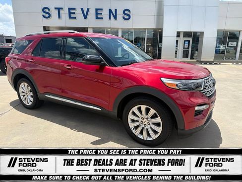 Used 2020 Ford Explorer Limited w/ Class III Trailer Tow Package AWD/4WD image 3