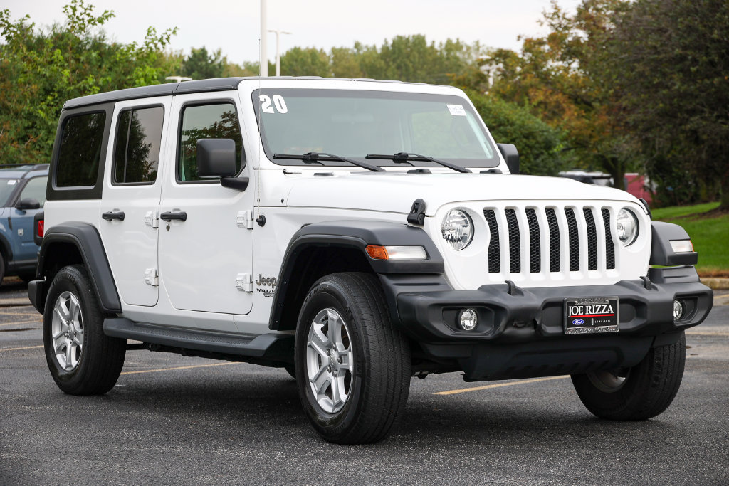 Used 2020 Jeep Wrangler Unlimited Sport S AWD/4WD image 22