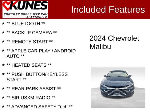 Used 2024 Chevrolet Malibu LT image 2