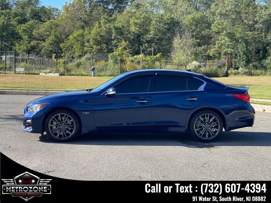 Used 2016 INFINITI Q50 Red Sport 400 AWD/4WD image 3