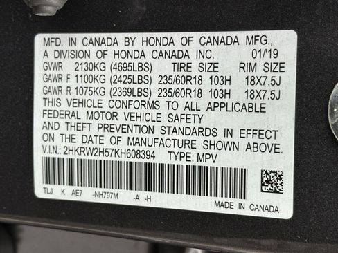 Used 2019 Honda CR-V EX image 15