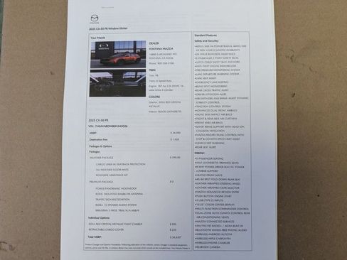 Used 2025 MAZDA CX-50 AWD 2.5 S w/ Weather Package image 29