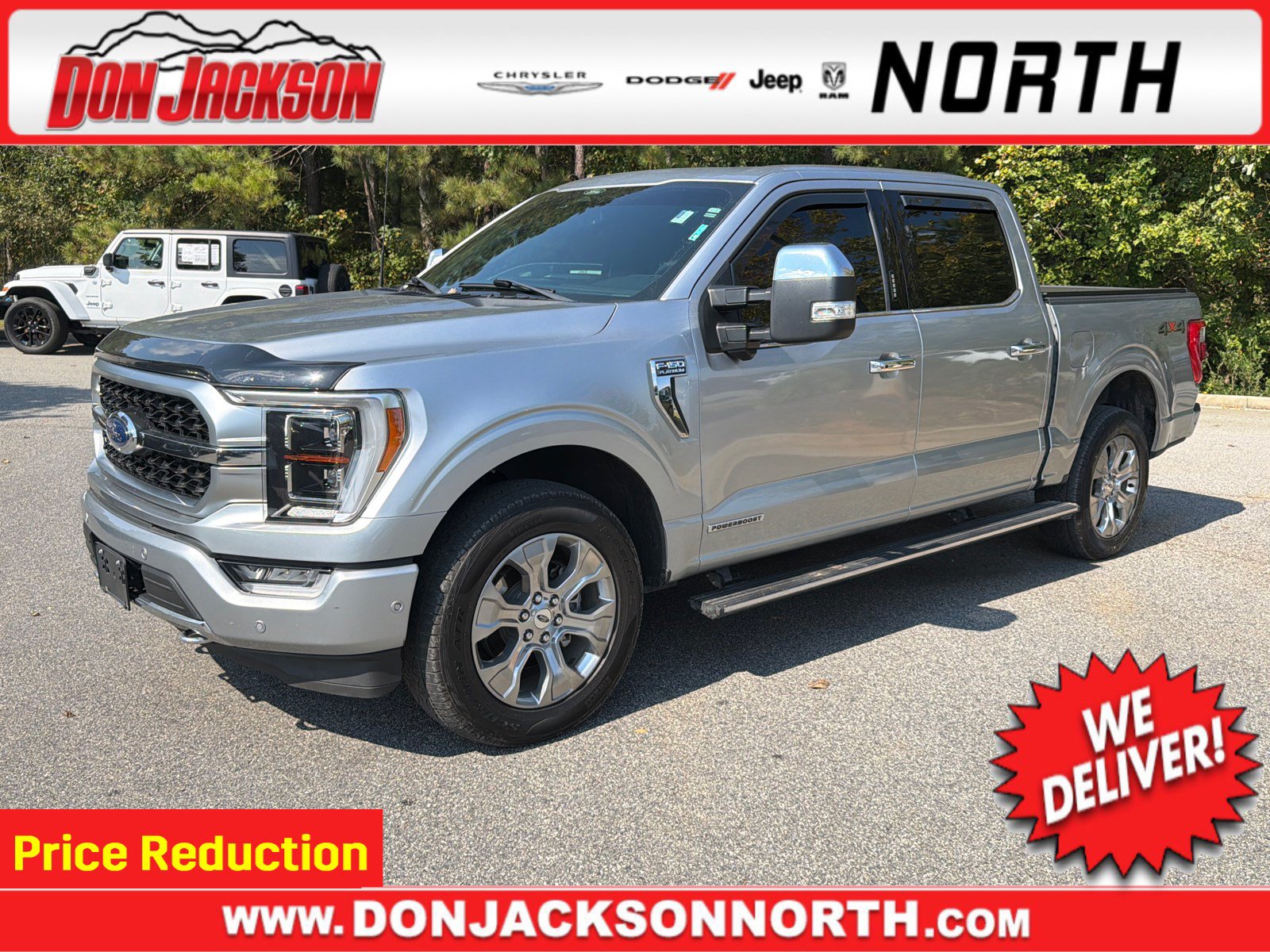 Used 2022 Ford F150 Platinum w/ Equipment Group 701A High AWD/4WD image 1