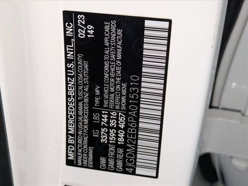Certified 2023 Mercedes-Benz EQS 450+ 4MATIC SUV image 25