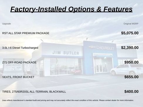 Used 2025 Chevrolet Silverado 1500 RST w/ RST All Star Premium Package AWD/4WD image 6