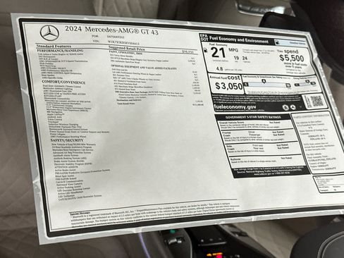 Certified 2024 Mercedes-Benz AMG GT 43 image 29