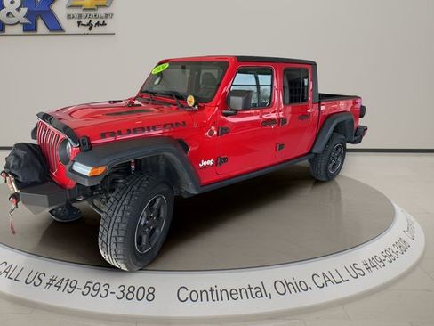 Used 2020 Jeep Gladiator Rubicon w/ Uconnect 4C Nav & Sound Group image 3