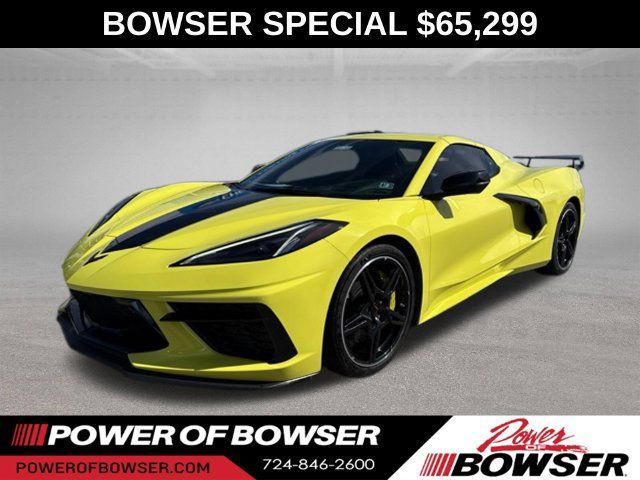 Used 2021 Chevrolet Corvette Stingray Premium Conv w/ Z51 Performance Package RWD 360° Tour