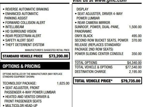 Certified 2025 GMC Yukon XL Elevation w/ Technology Package AWD/4WD image 2