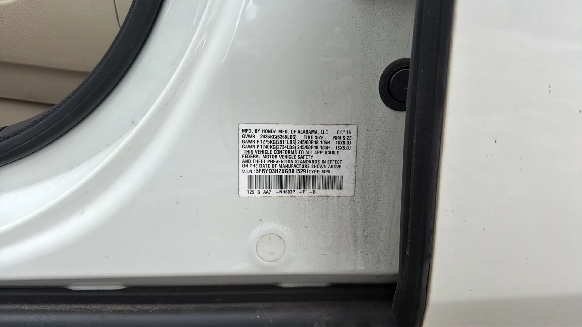 Used 2016 Acura MDX FWD image 6