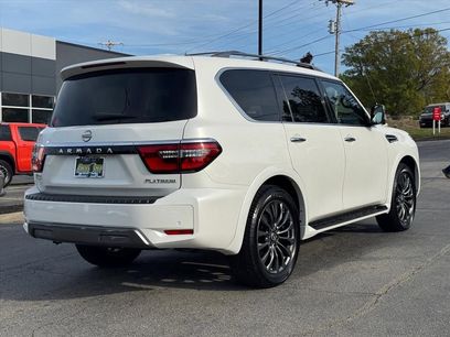 Certified 2024 Nissan Armada Platinum w/ Captain's Chairs Package