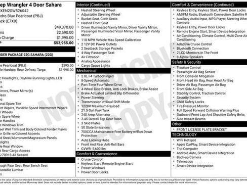 Certified 2025 Jeep Wrangler Sahara image 55