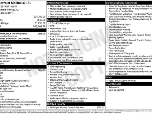 Used 2024 Chevrolet Malibu LS w/ Driver Confidence Package image 28