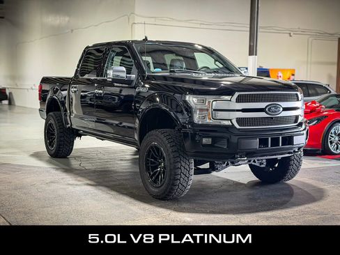 Used 2018 Ford F150 Platinum w/ FX4 Off-Road Package AWD/4WD image 3