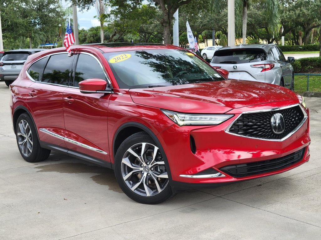 Used 2022 Acura MDX w/ Technology Package FWD image 1
