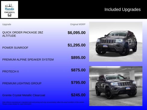 Used 2020 Jeep Grand Cherokee Altitude AWD/4WD image 10