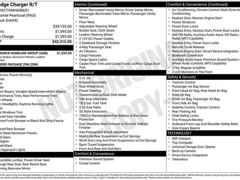 Used 2021 Dodge Charger R/T w/ Performance Handling Group image 28