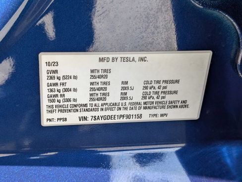 Used 2023 Tesla Model Y Long Range AWD/4WD image 25