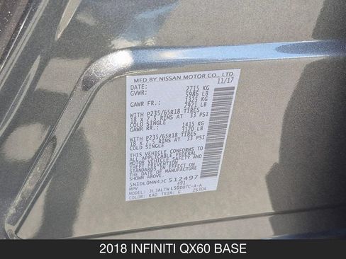 Used 2018 INFINITI QX60 FWD w/ Premium Plus Package image 49