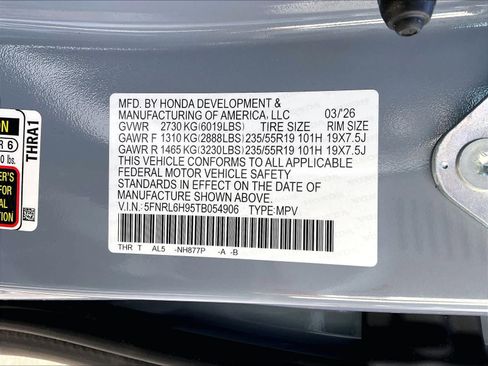 New 2026 Honda Odyssey Elite image 17