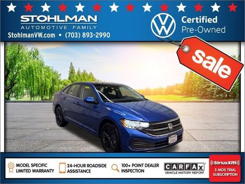 Certified 2022 Volkswagen Jetta SE image 1