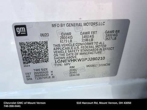 Used 2023 Chevrolet Traverse LT w/ LT Premium Package AWD/4WD image 33