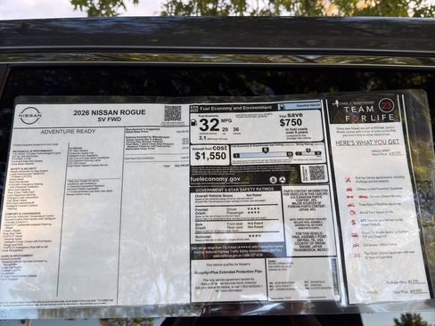 New 2026 Nissan Rogue SV image 12