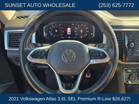 Used 2021 Volkswagen Atlas SEL Premium AWD/4WD image 31