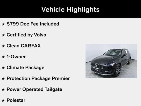 Used 2023 Volvo XC60 B5 Ultimate w/ Climate Package FWD image 5