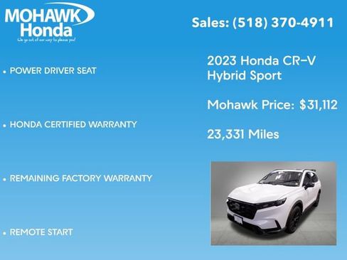 Certified 2023 Honda CR-V Sport image 16