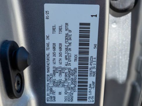 Used 2025 Toyota Tundra 1794 Edition AWD/4WD image 38