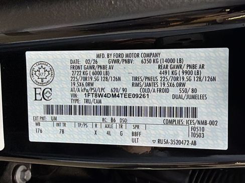Used 2026 Ford F450 Platinum w/ FX4 Off-Road Package AWD/4WD image 45