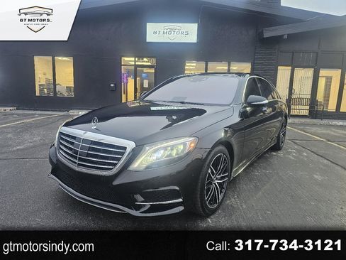 Used 2015 Mercedes-Benz S 550 4dr Sdn S 550 4MATIC w/ Sport Package image 1