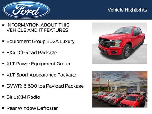 Used 2019 Ford F150 XLT w/ Equipment Group 302A Luxury AWD/4WD image 4