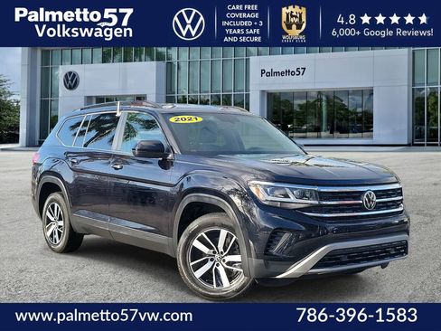 Used 2021 Volkswagen Atlas SE image 1