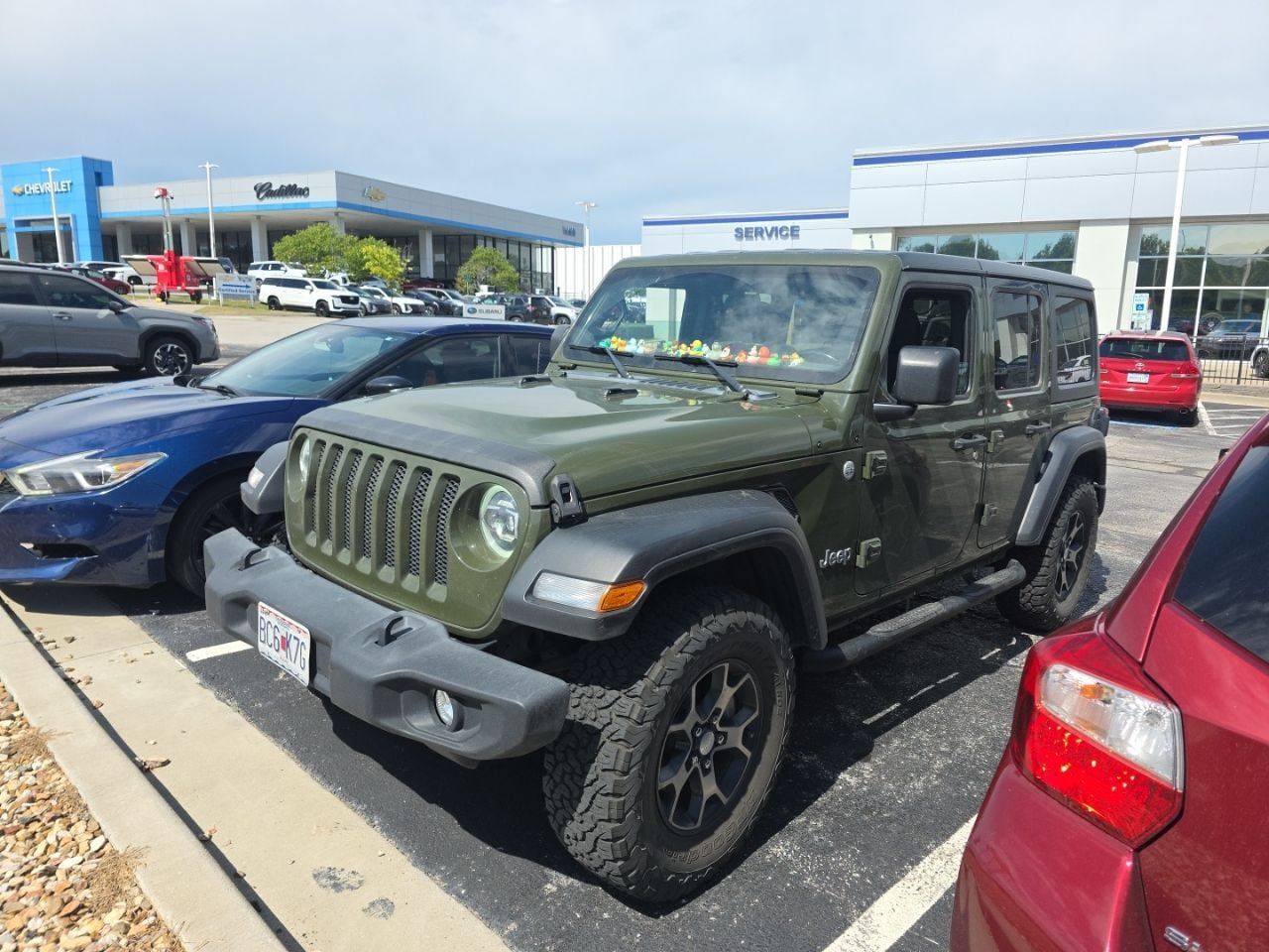 Used 2021 Jeep Wrangler Unlimited Sport AWD/4WD image 2