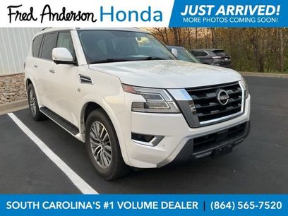 Used 2021 Nissan Armada SL w/ Captain's Chairs Package