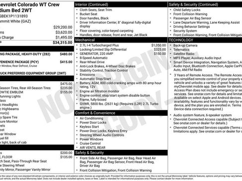 Used 2023 Chevrolet Colorado W/T RWD image 15
