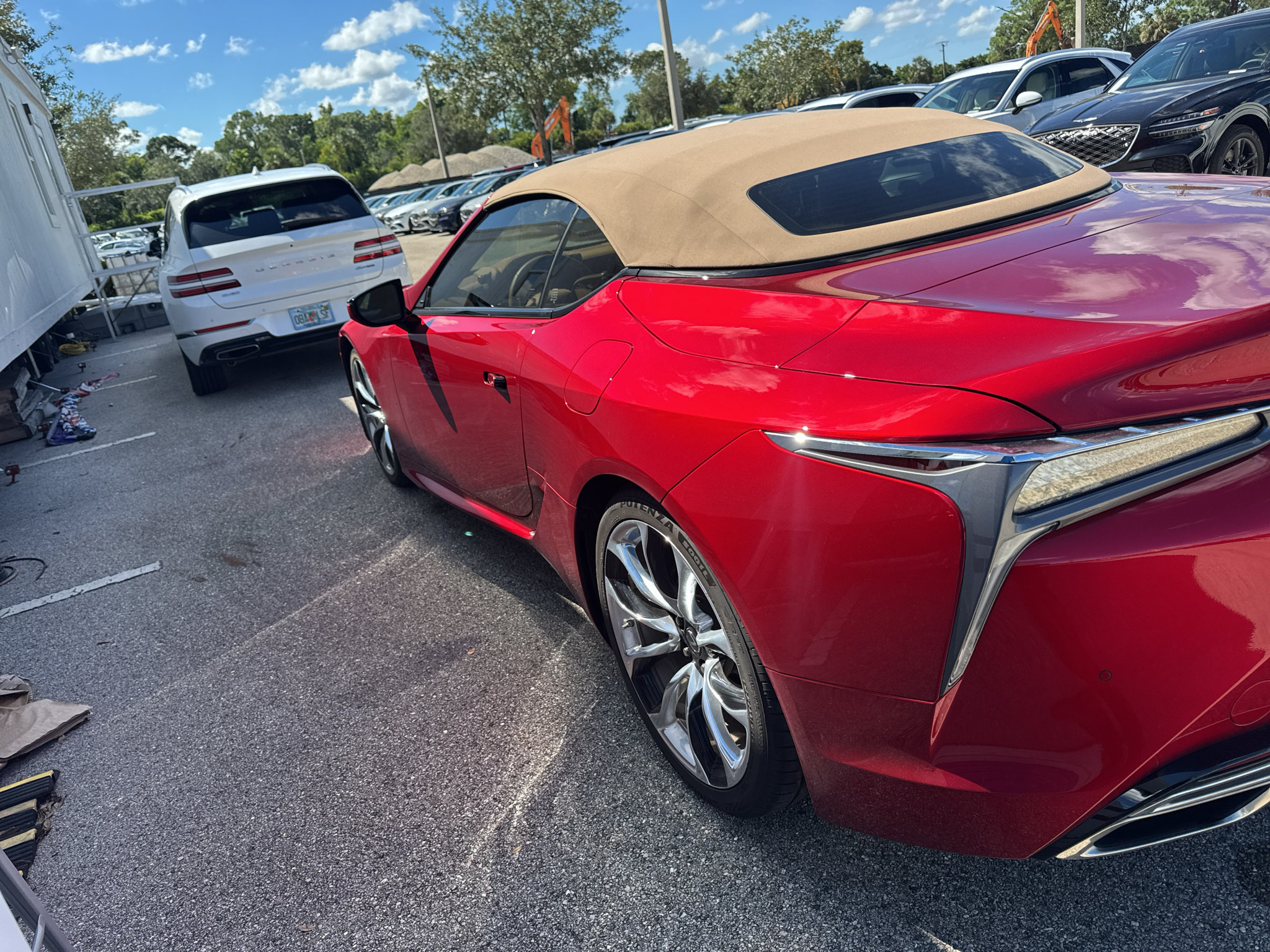 Used 2022 Lexus LC 500 Convertible w/ Touring Package RWD image 5