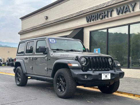 Used 2020 Jeep Wrangler Unlimited Sport image 1