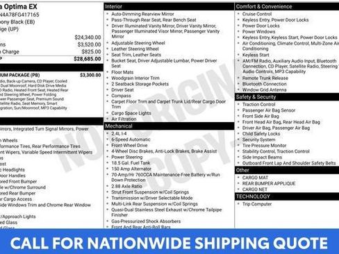 Used 2015 Kia Optima EX w/ EX Premium Package FWD image 8
