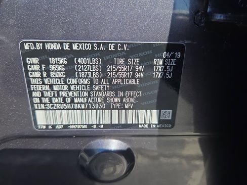 Used 2019 Honda HR-V EX-L image 39