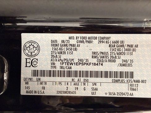 Used 2023 Ford F150 XLT w/ Equipment Group 302A High image 60