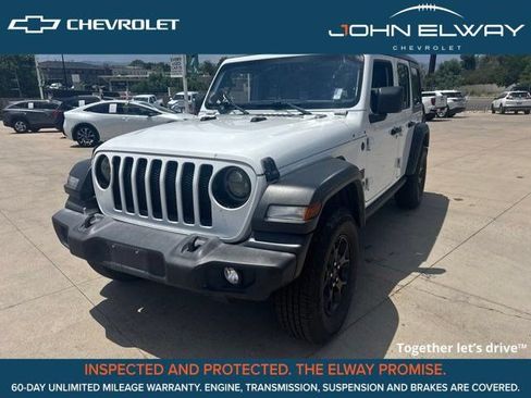 Used 2023 Jeep Wrangler Unlimited Sport AWD/4WD image 1