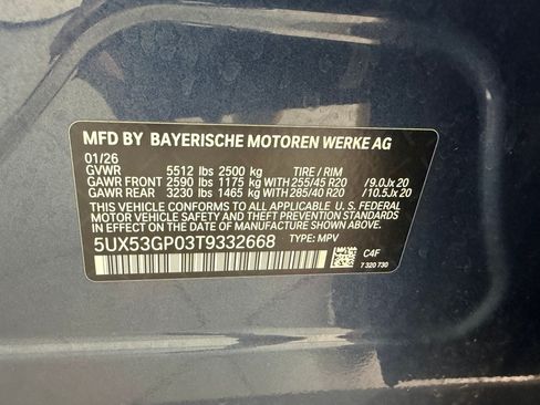 Used 2026 BMW X3 xDrive30i AWD/4WD image 24