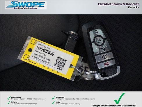 Certified 2024 Ford Edge ST w/ Equipment Group 401A image 31