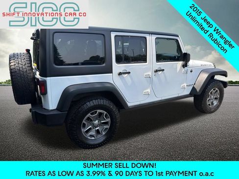 Used 2015 Jeep Wrangler Unlimited Rubicon w/ Connectivity Group AWD/4WD image 7